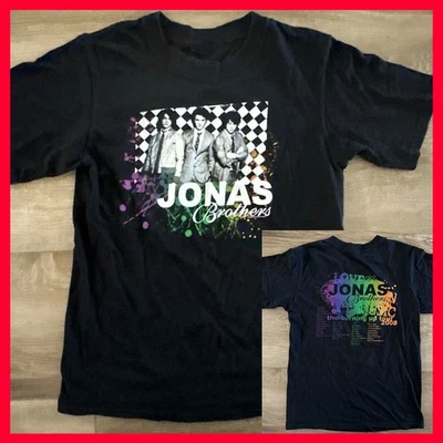 Venta caliente - Camiseta The Jonas Brothers Burning Up Tour 2008 todas las tallas Foto 1 de 4