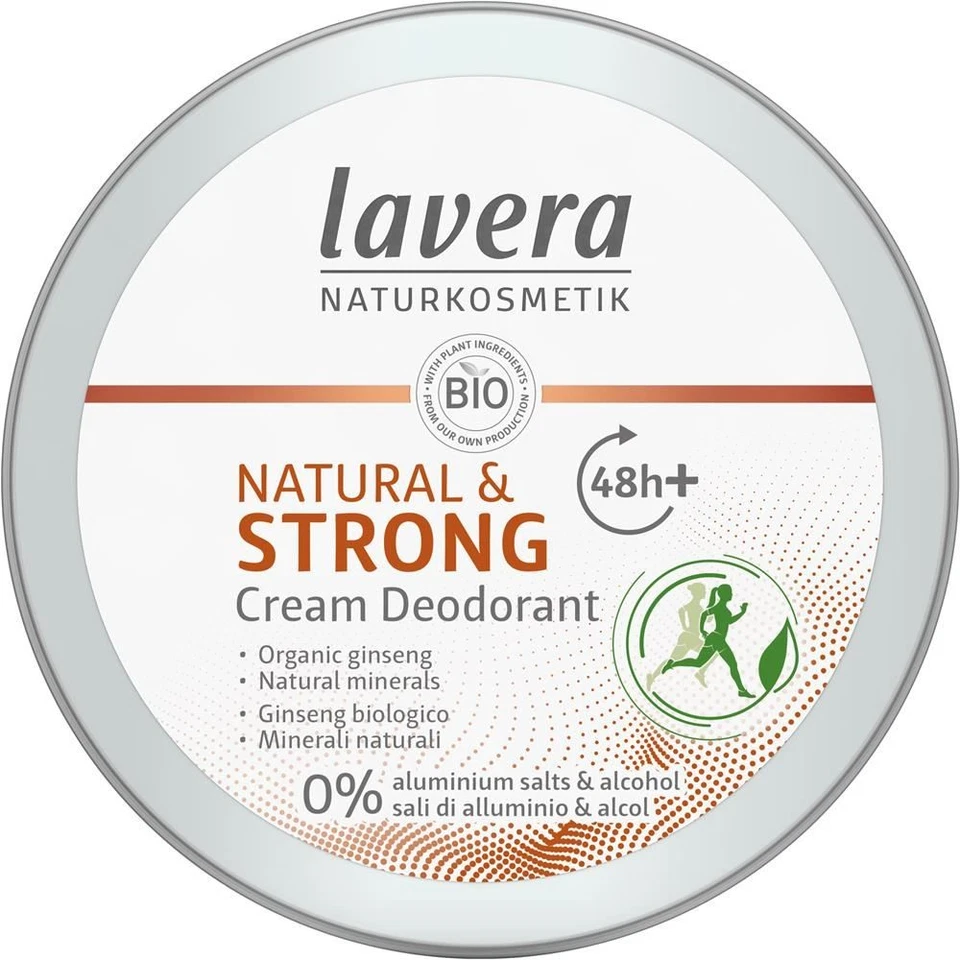 Lavera Natural & Strong Deodorant Cream 50ml - Image 1 of 1