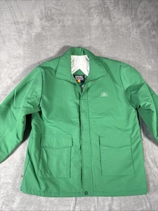 Vintage Pioneer Seed Jacket XL Work Coat Green Quilted Long Chore Coat - Picture 1 of 10