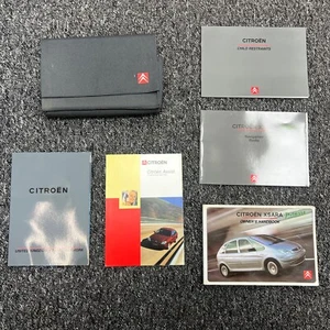 98-06 CITROEN XSARA PICASSO OWNERS HANDBOOK MANUAL & WALLET 2001 #46 - Picture 1 of 2