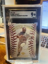 1995 Leaf Statistical Standouts #6 Kirby Puckett /5000 SGC 9