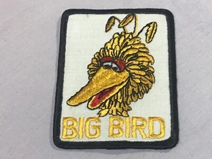 Vintage 1970’s Sesame Street BIG BIRD Character Patch Embroidered NOS NEU Muppet - Bild 1 von 4
