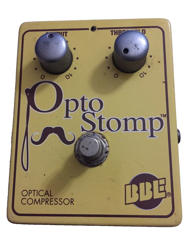 Pedal efecto para guitarra compresor óptico BBE Opto Stomp Japón Foto 1 de 4
