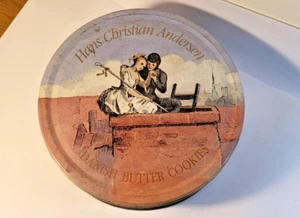 Hans Christian Andersen Danish Cookies c 2000 Empty Tin Collectable Useable - Picture 1 of 7