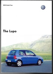 Volkswagen Lupo 2004-2005 UK Market Sales Brochure E, S, Sport & GTi - Picture 1 of 2