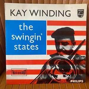 SWINGIN' STATES IMPORT FIRST PRESS KAI WINDING VINYL LP RECORD ALBUM PHILIPS !! - Picture 1 of 6
