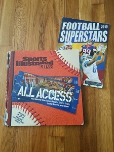 Sports Illustrated Kids All Access Sports Stars Locker Room Book HC Plus Bonus - Bild 1 von 7