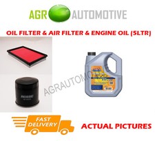 OEM PETROL OIL AIR FILTER KIT + VL 5W30 OIL FOR SUBARU IMPREZA 2.0 160 2006-07