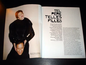 AZZEDINE ALAIA Stephanie Seymour LARA STONE 8-Pg Article VOGUE Paris April 2009 - Picture 1 of 4