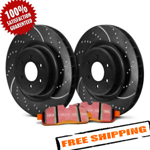 EBC Stage 8 Super Truck Dimpled & Slotted Brake Kit for 07-17 Toyota Tundra