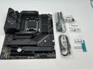 ASUS ROG Strix B650E-F Gaming WiFi AM5 ATX AMD Motherboard READ - Zdjęcie 1 z 10