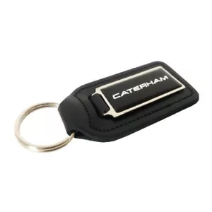 Genuine Caterham Owner / Fan Motorsport / Racing Stiched Leather Key Ring - Picture 1 of 1