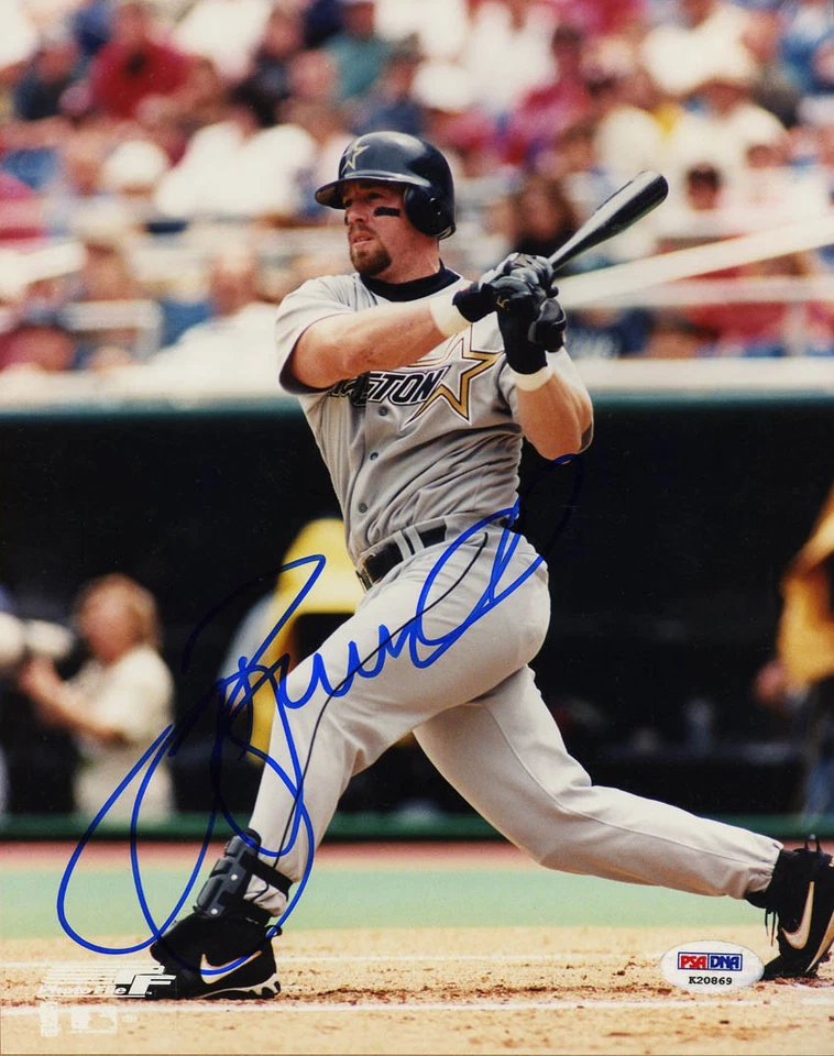 Jeff Bagwell SIGNED 8x10 Photo Houston Astros PSA/DNA AUTOGRAPHED - Image 1 of 1