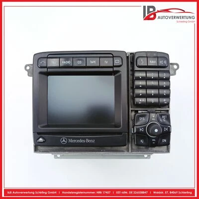 MERCEDES BENZ S-KLASSE W220 S430 Navigationssystem Comand Headunit A2208207126 - Bild 1 von 4