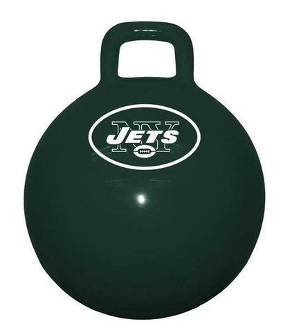 New York Jets NFL Licensed Child Space Hopper Ball Kangaroo Inflatable Bouncer Cover