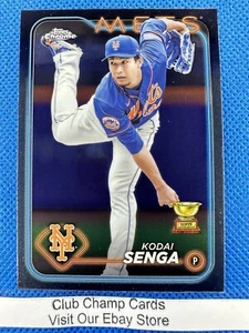2024 #31 Kodai Senga Topps Cromo Béisbol All Star Rookie Mets - Imagen 1 de 2