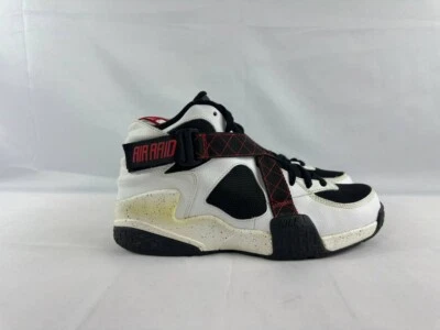 Zapatilla de baloncesto Nike Air Raid para hombre talla 10 blanca/roja universitaria 642330-100 Foto 1 de 4