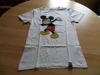 T-Shirt "Micky Maus" Gr. S weiß - Bild 1 von 2