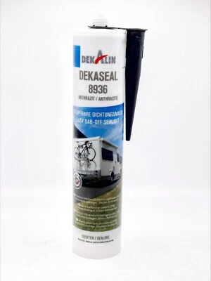 Dekalin Dekaseal 8936 ANTRACITE 310 mL Sigillante Adesivo Silicone Camper