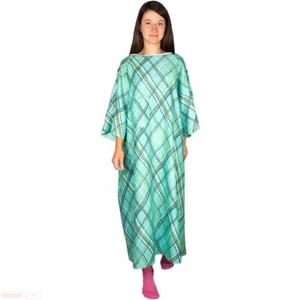 Venta al por mayor Vestido de hospital verde IV para pacientes con bolsillo de telemetría - Imagen 1 de 5