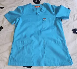 Koi Unisex Orange Standard Scrubs Top & Bottoms NHS Hospital Nurse Doctor XXS - Picture 1 of 2