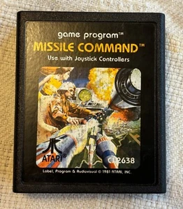 Missile Command (Atari 2600, 1981) Working, Game Cartridge Only - Picture 1 of 4