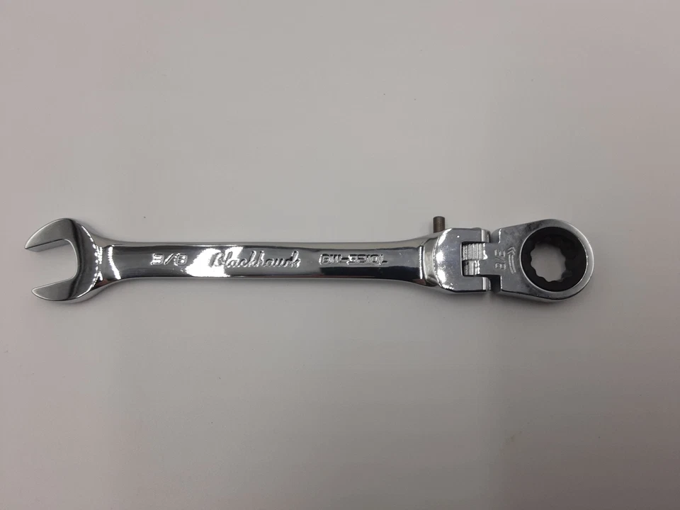 Blackhawk BW-3210L Combination Locking Flex-Head Ratcheting Wrench - 3/8 inch - - Image 1 of 1