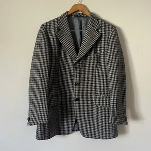 Vintage Harris Tweed Blazer Man's Wool L size - Picture 1 of 10