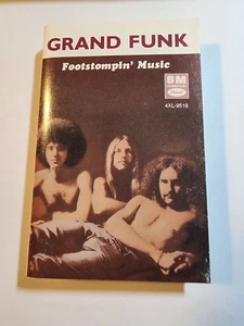 GRAND FUNK - FOOTSTOMPIN MUSIC Cassette VG+ CS20 - Picture 1 of 2