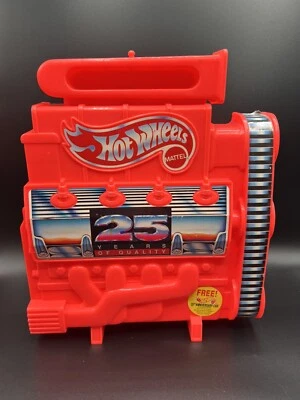 Hot Wheels Vintage 1992 25 Year Anniversary Car Case Compartments For 18 Cars - Image 1 of 4