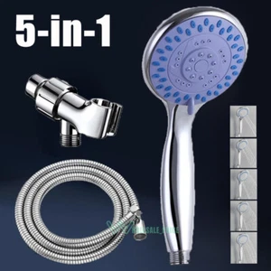 High-Pressure Shower Head, Multi-Functional Hand Held Sprinkler With 5 Modes New - Picture 1 of 14