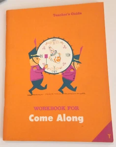 Come Along, 1966 reading workbook, unwritten, Paul McKee Teacher Edition - Picture 1 of 6