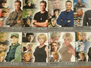 STARGATE HEROES Base Set Of 90 Trading Cards Rittenhouse Sci-Fi 2009 Atlantis - Picture 1 of 4