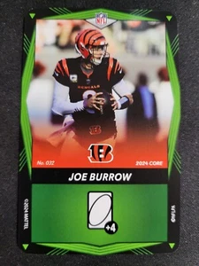 2024 UNO ELITE CORE EDITION Green Joe Burrow Bengals 32 - Imagen 1 de 2