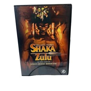 Shaka Zulu DVD 4 DISCS 10 Part Epic AFRICA'S Greatest Warrior King Will C. Faure - Picture 1 of 10