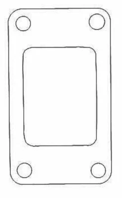 Junta Honda CR250M 1973-1974 16229-357-010 IN Foto 1 de 4