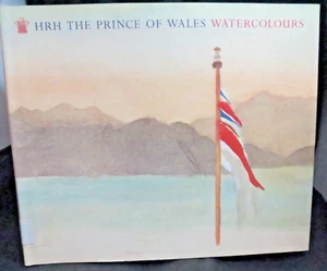 HRH The Prince of Wales Watercolours Hardcover 1991 Large Coffee Table Book - Picture 1 of 10