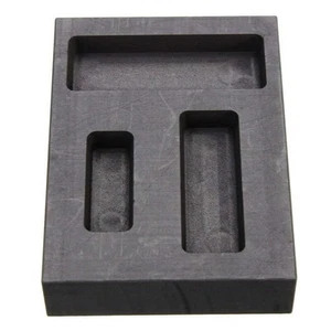 LTKJ stampi per lingotti di grafite per fusione 1/4 1/2 1 OZ raffinazione barra rottami combo - Foto 1 di 7