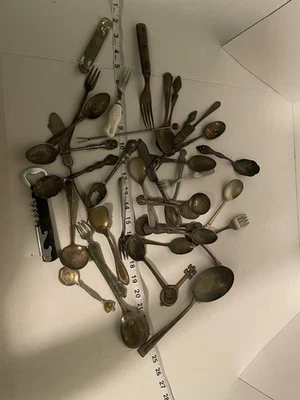 Platería vintage. Varios diseños. Acero inoxidable y plateado Foto 1 de 4