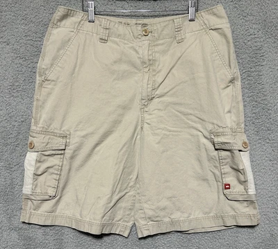 Pantalones cortos cargo Tony Hawk Active Skater beige 100 % algodón para hombre talla 36 real 37,5 Foto 1 de 4