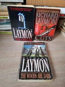 Vintage Richard Laymon  Pbs Job Lot(3×)  M722 - Picture 1 of 8