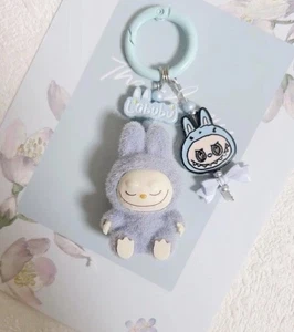 Handmade keyring La + bu bu Heart Charm Monster Pendant Kawaii Doll Keychain Bag - Picture 1 of 19