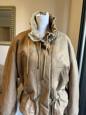 NWT Isabel Marant Leather Jacket Coat FR36 - Image 1 of 4