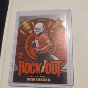 2024 PANINI ABSOLUTE RC ROCK OUT MARVIN HARRISON JR. - Picture 1 of 2