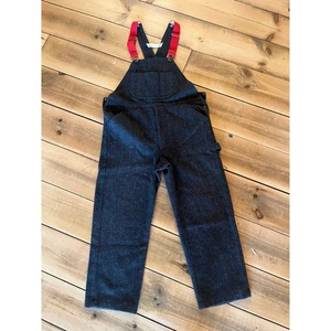 VINTAGE Woolrich Herren Latzhose. grau kariert. Jagd. Schwer. Outdoor verstellbar - Bild 1 von 7