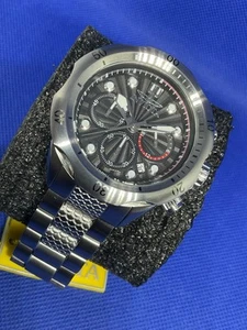 Invicta Venom 45mm mod 47740 sil/blk men’s wristwatch  - Picture 1 of 12