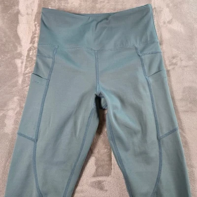 Zyia ACTIVE Azul Leggings Cintura Alta Bolsillos Atletismo Entrenamiento Talla 2 Foto 1 de 4