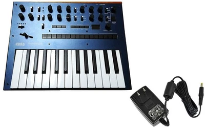 Used KORG Monologue Dark Blue Monophonic Synthesizer w/ AC Adapter Tested Work - Image 1 of 4