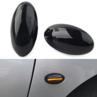 For Peugeot 307 206 607 407 107 For Citroen LED Dynamic Signal Side Marker Light - Изображение 1 из 4