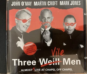 THREE VILE MEN - Almost Alive At Chapel Off Chapel CD 2001 Middle 8 Exc Cond! - Bild 1 von 2
